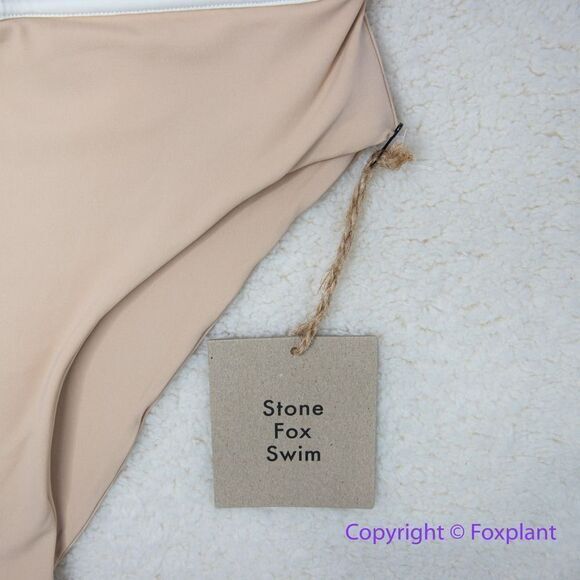 NEW Stone fox swim free people juniper high waisted bikini‎ bottoms, size M - Picture 8 of 15